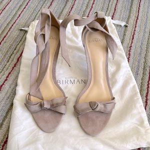 Alexandre Birman Suede Clarita 85 Sandals